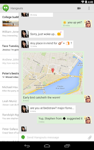 Hangouts - screenshot thumbnail