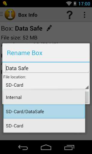Data Vault SD Card Plug-in