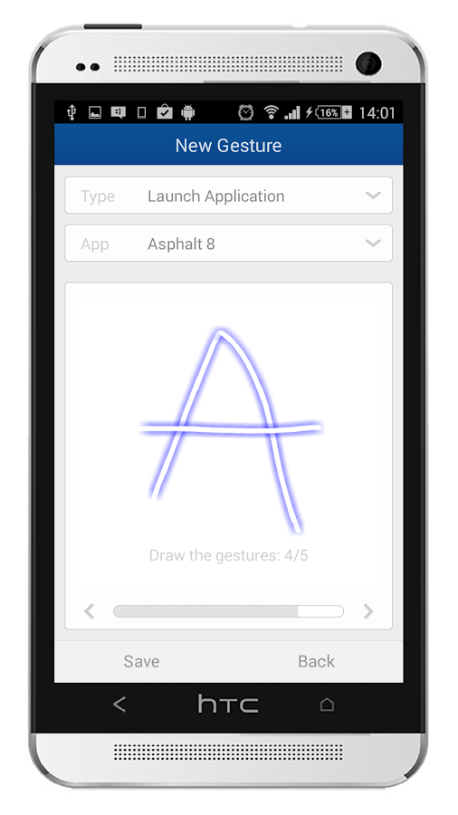 iGest - Gesture Launcher - screenshot