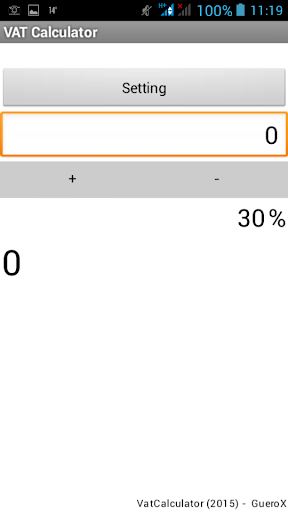 VAT calculator