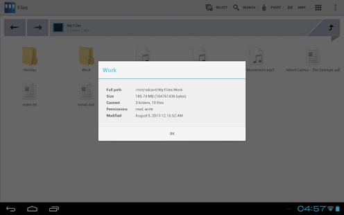 Zenfield File Manager Ad-free Screenshot