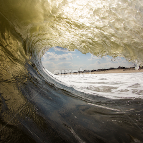 Inside the golden Barrel by Dave Nilsen - Landscapes Waterscapes