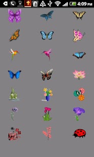 download Flowers Butterfly Doodle Text! free