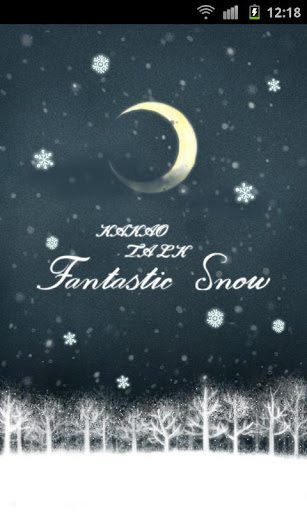 KaKao Talk Theme]DDOMO Snowy