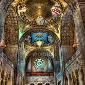 Cathedral In DC by Dawn Robinson - Buildings & Architecture Places of Worship