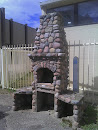 Stone Fireplace 