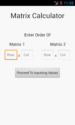 Matrix Calculator