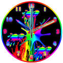 Galaxy Colors Clock icon