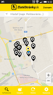 ZlatéStránky.sk Screenshots 1