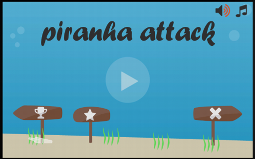 【免費街機App】piranha attack-APP點子