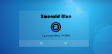 Xmerald Blue CM Theme APK