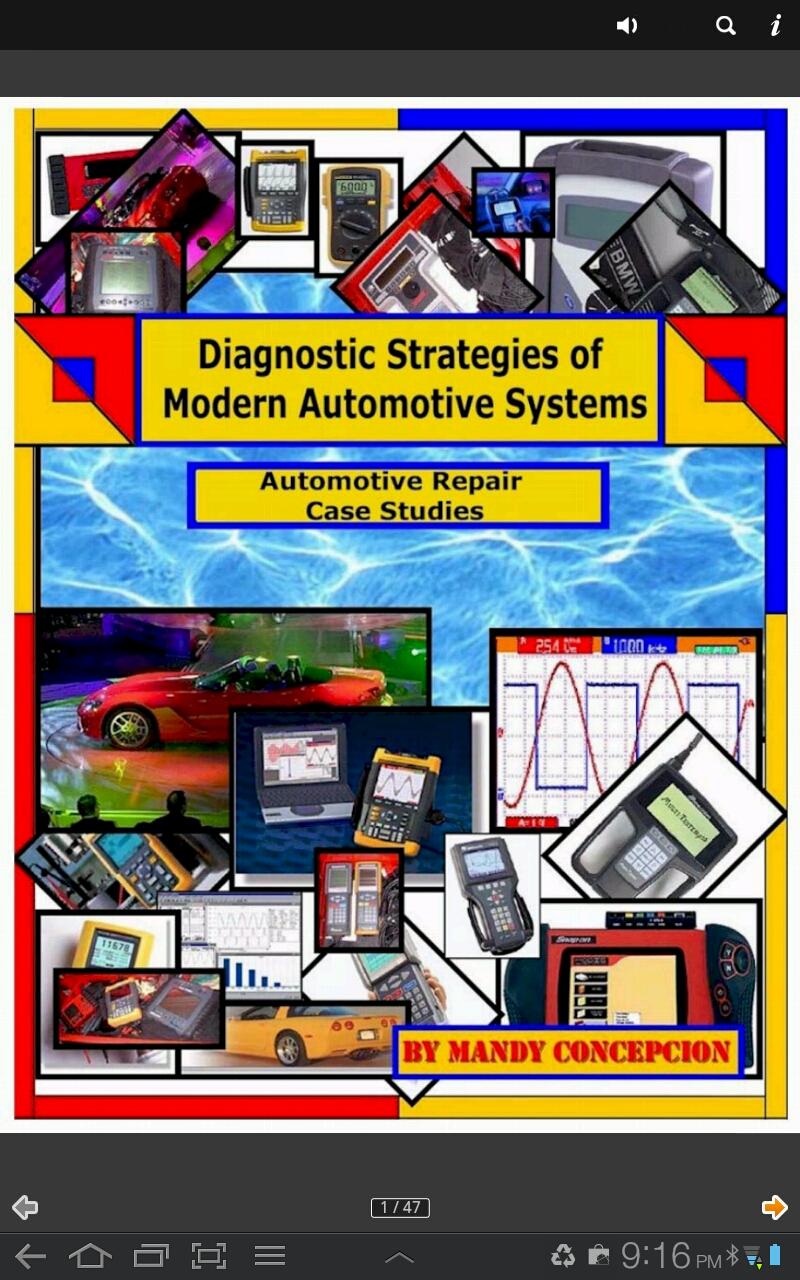 Android application Automotive Repair Case Studies screenshort