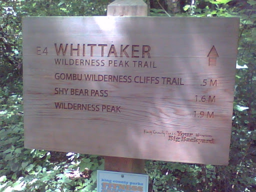 Whittaker Wilderness Peak Trail