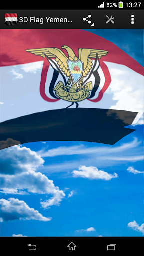 3D Flag Yemen LWP