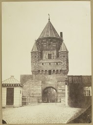 Gezicht op de Kleine Houtpoort, Haarlem