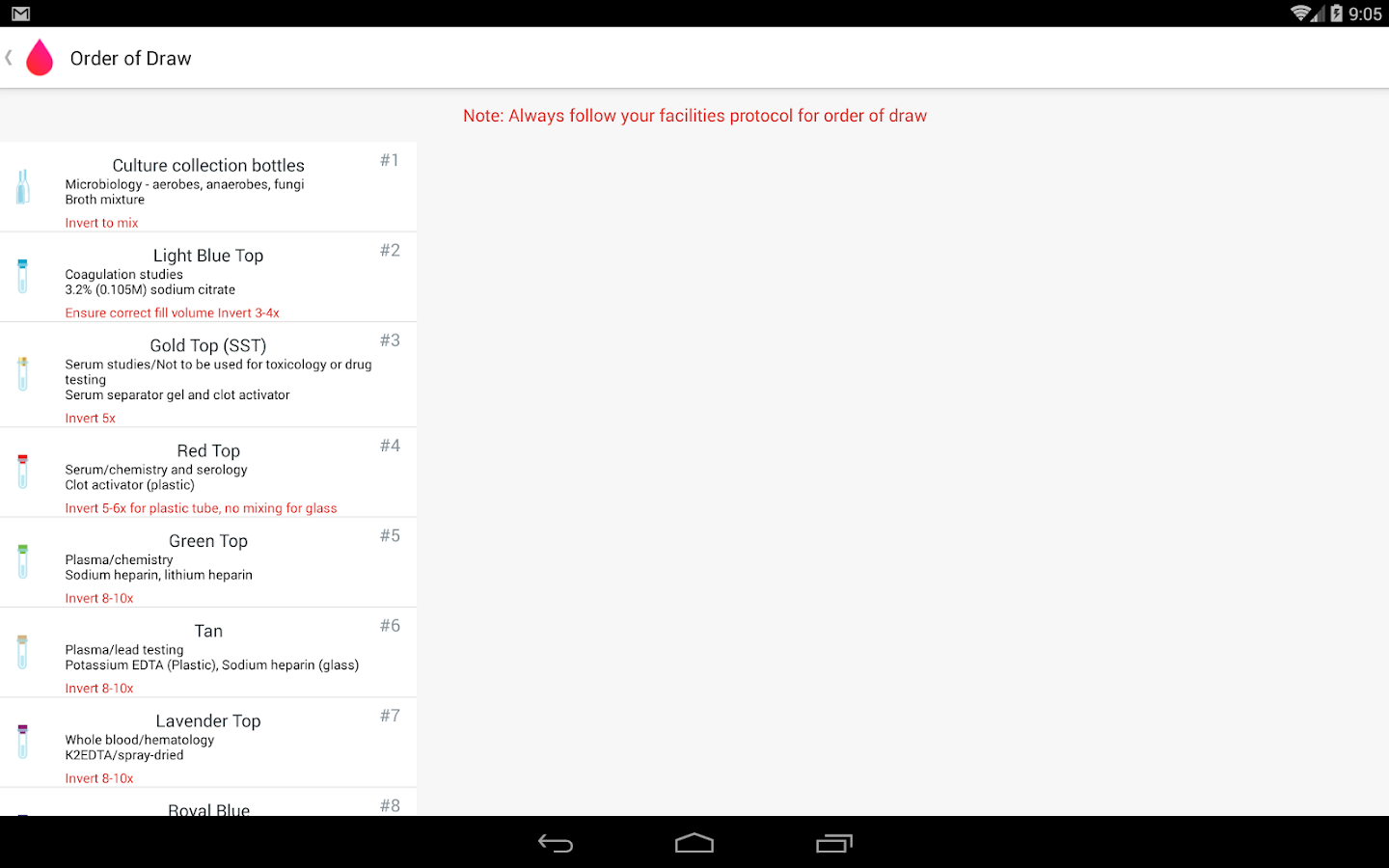    Lab Values Reference Pro- screenshot  