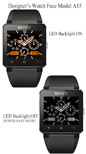 Android application A15 WatchFace for SmartWatch2 screenshot
