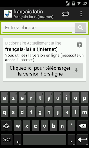 French-Latin Dictionary