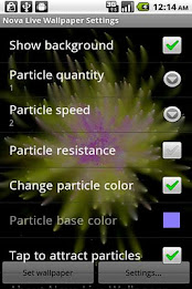 Nova Live Wallpaper poster 2