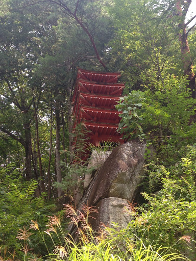 five storied pagoda