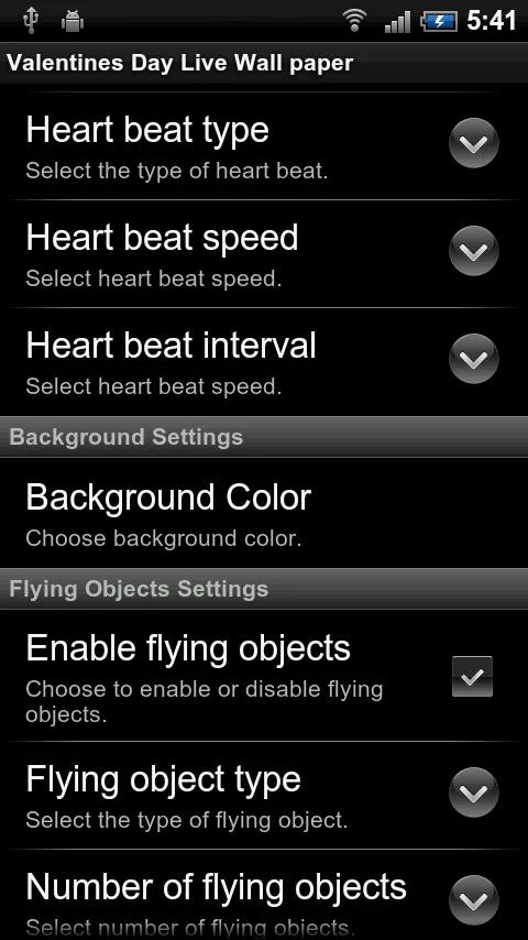    Valentines day live wallpaper- screenshot  