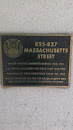 825-827 Mass Historic Marker