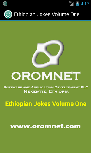 Ethiopian Jokes Volume One