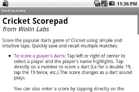 Cricket Scorepad Screenshots 5