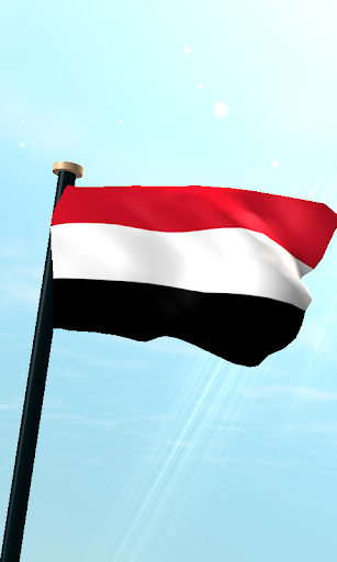 Yemen Flag 3D Live Wallpaper