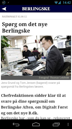 【免費新聞App】Berlingske-APP點子