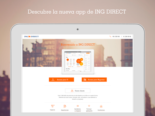 【免費財經App】ING DIRECT España. Banca Móvil-APP點子