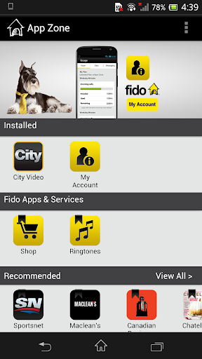 Fido App Zone