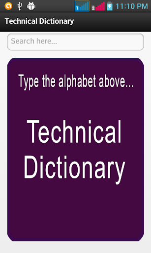 TechnicalDictionary