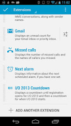I/O 2014 DashClock Extension poster 1