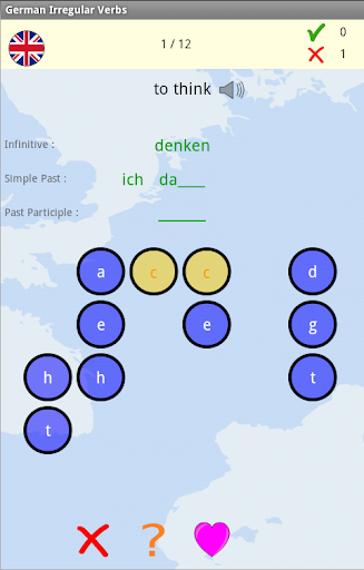 【免費教育App】Hangman German Irregular Verbs-APP點子