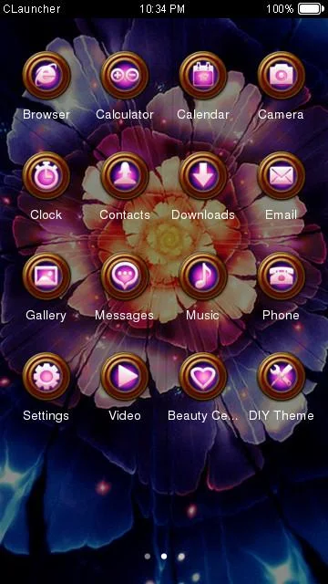 Amazing Flower Bloom Theme for Andoird
