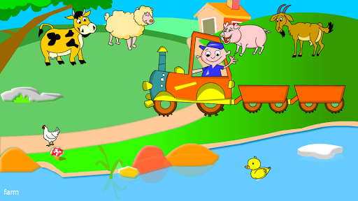 Kids Animal Game - Zoo Train