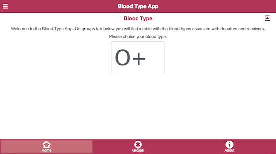 Free Download Blood Type App APK for Android
