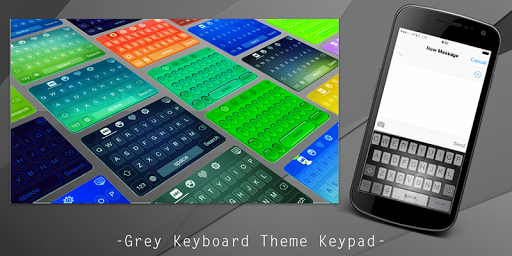 Grey Keyboard Theme Keypad