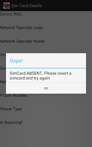 【免費工具App】Sim Card Details - FREE-APP點子