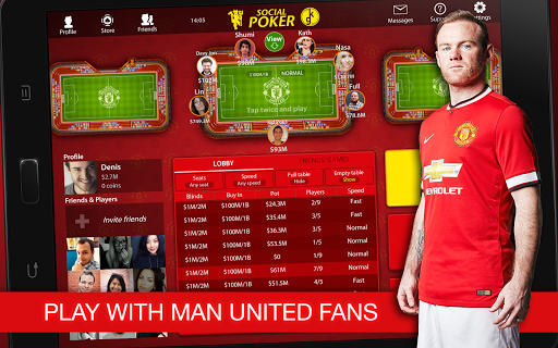 【免費博奕App】Manchester United Social Poker-APP點子