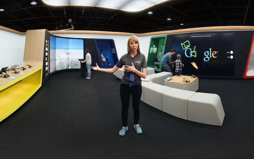 Google Shop at Currys VR Tour Screen 2