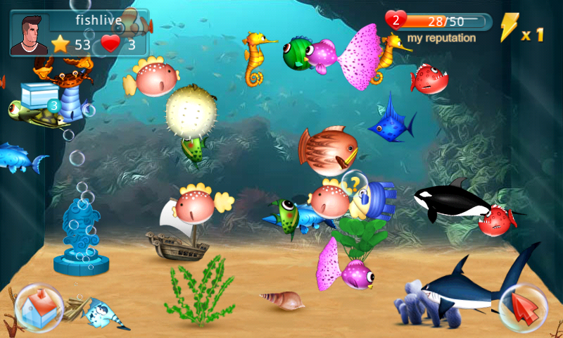 Bubble Trouble Fish Game For Windows