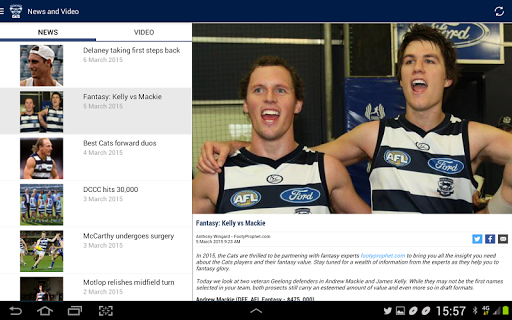 【免費運動App】Geelong Cats Official App-APP點子