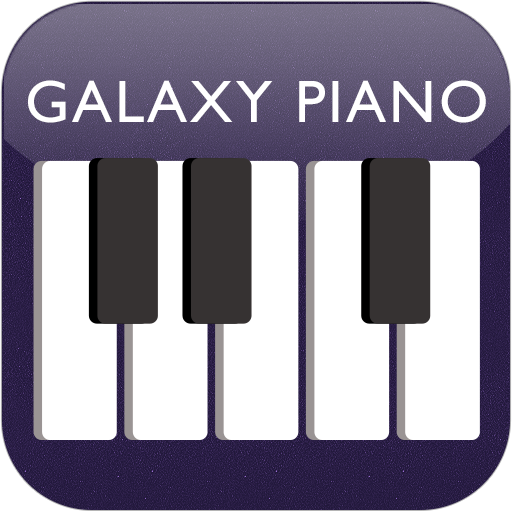 Galaxy Piano - follow keynote LOGO-APP點子