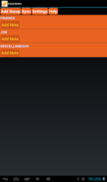 Sync Notes Notepad poster 2