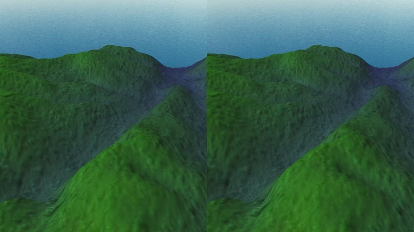 Rajawali Virtual Reality Demo Screen 3