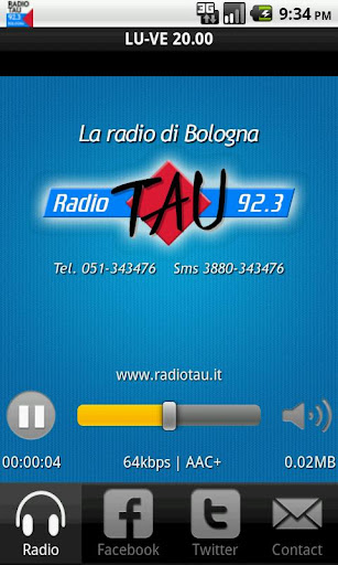 Radio TAU 92.3 Bologna