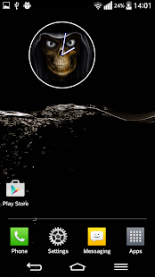How to get Skull Clock Widget patch 1.0 apk for laptop