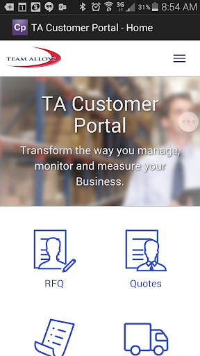 PVF Customer Portal